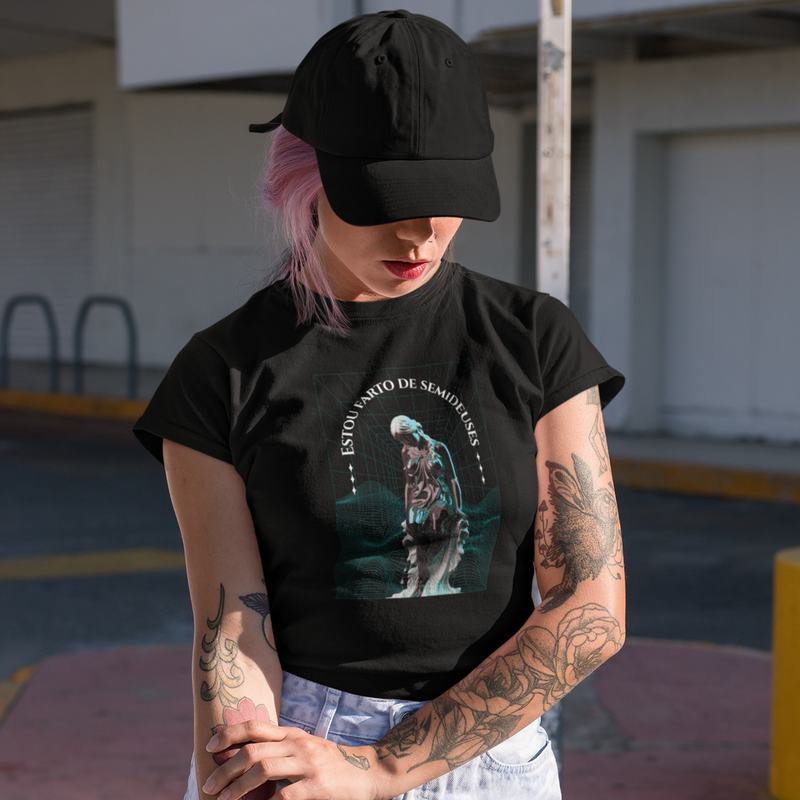 Camiseta Premium Farto de semideuses