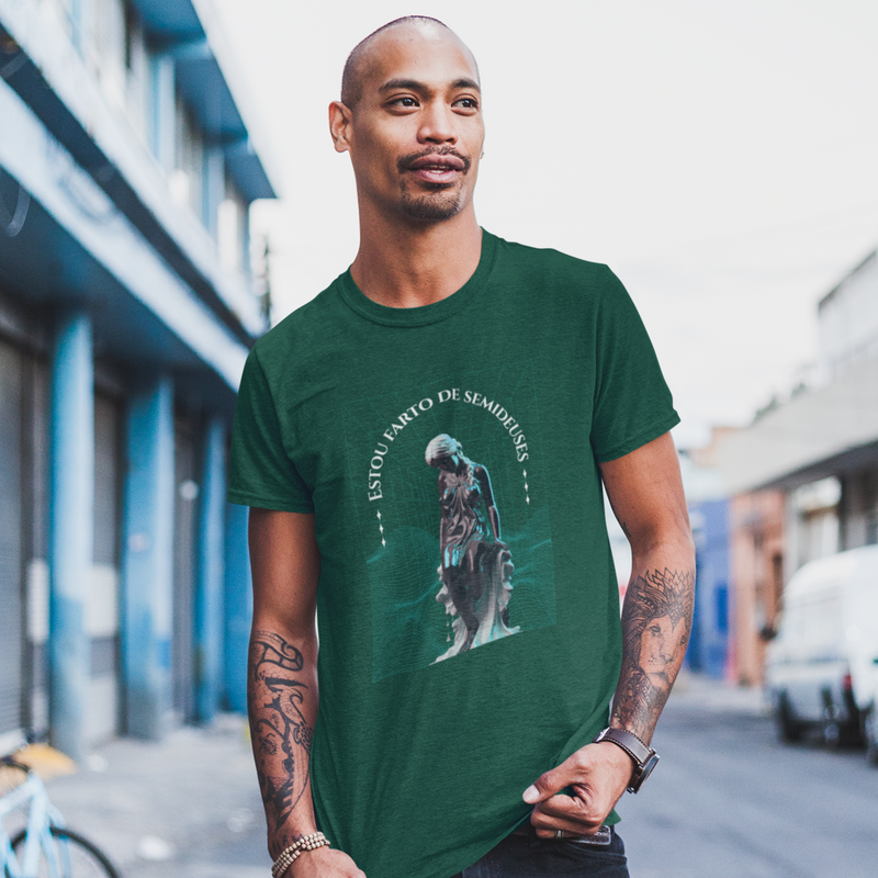 Camiseta Básica Farto de semideuses