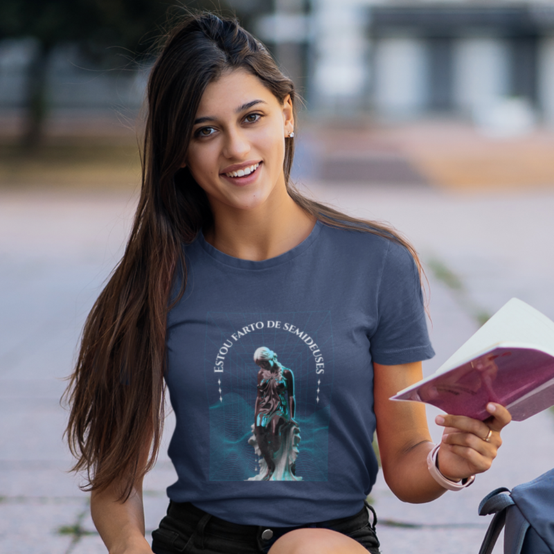 Camiseta Básica Farto de semideuses